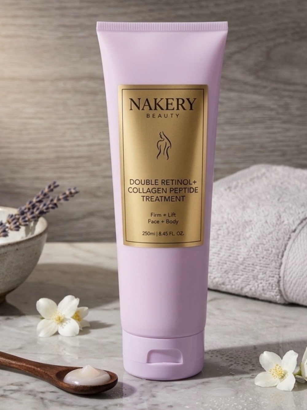 Nakery Beauty Double Retinol + Collagen Peptide Treatment - 200ml